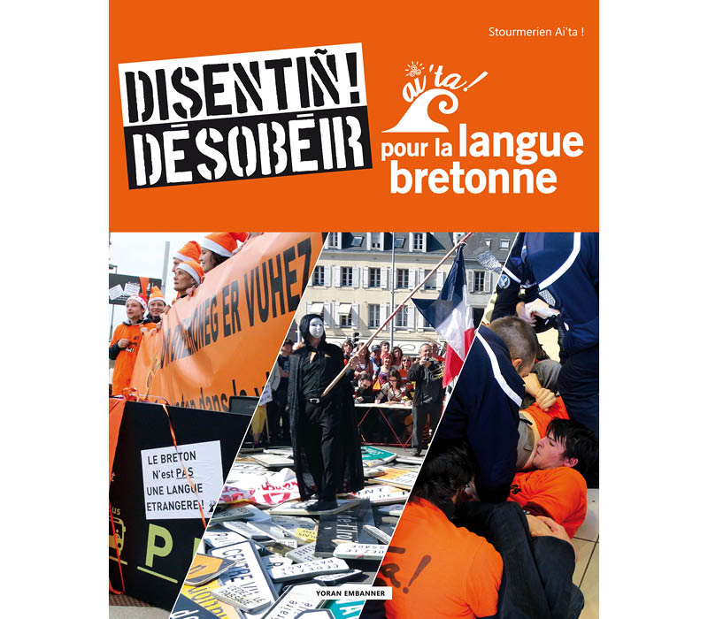 livre en langue bretonne désobéir pour la langue bretonne