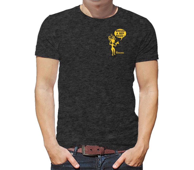 t-shirt gris redadeg 2022